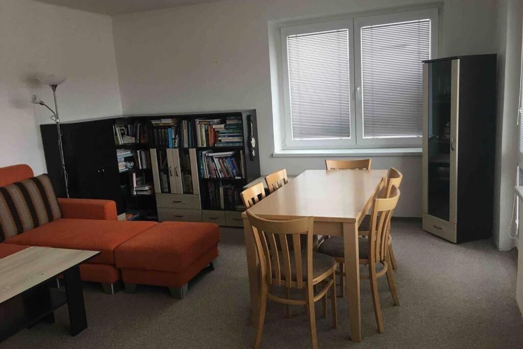 Family Apartment With Garden And Parking Spot 체스케부데요비체 외부 사진